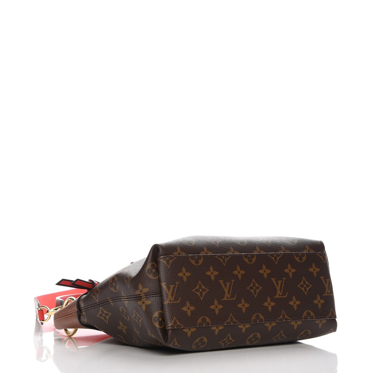 Monogram Tuileries Besace Caramel Rouge