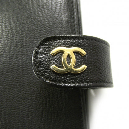 Chanel Leahter Small AGENDA Planner Black 9 of 9