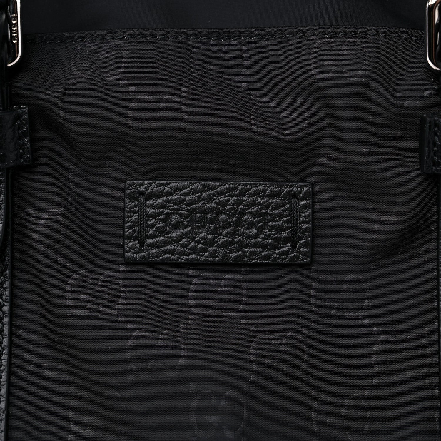 Gucci Nylon Monogram Tote Black 10 of 10