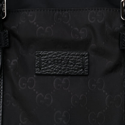 Gucci Nylon Monogram Tote Black 10 of 10