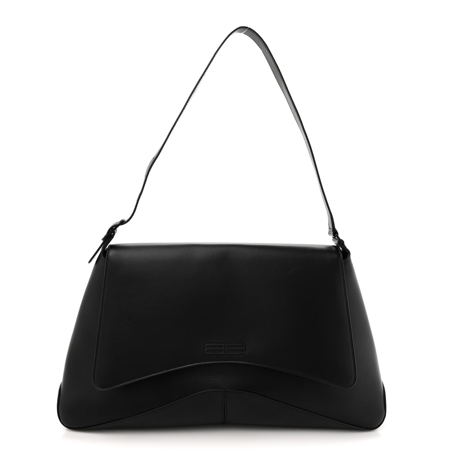 Balenciaga Box Calfskin XL XX Flap Bag Black 1 of 11