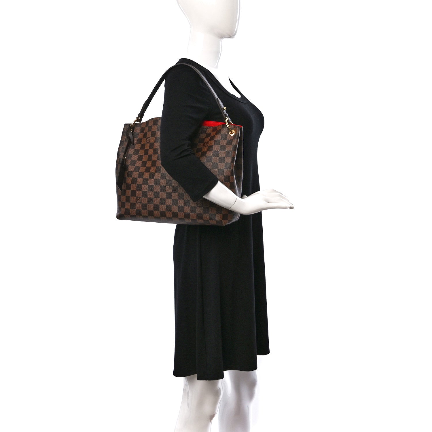 Louis Vuitton Damier Ebene Graceful PM 2 of 8