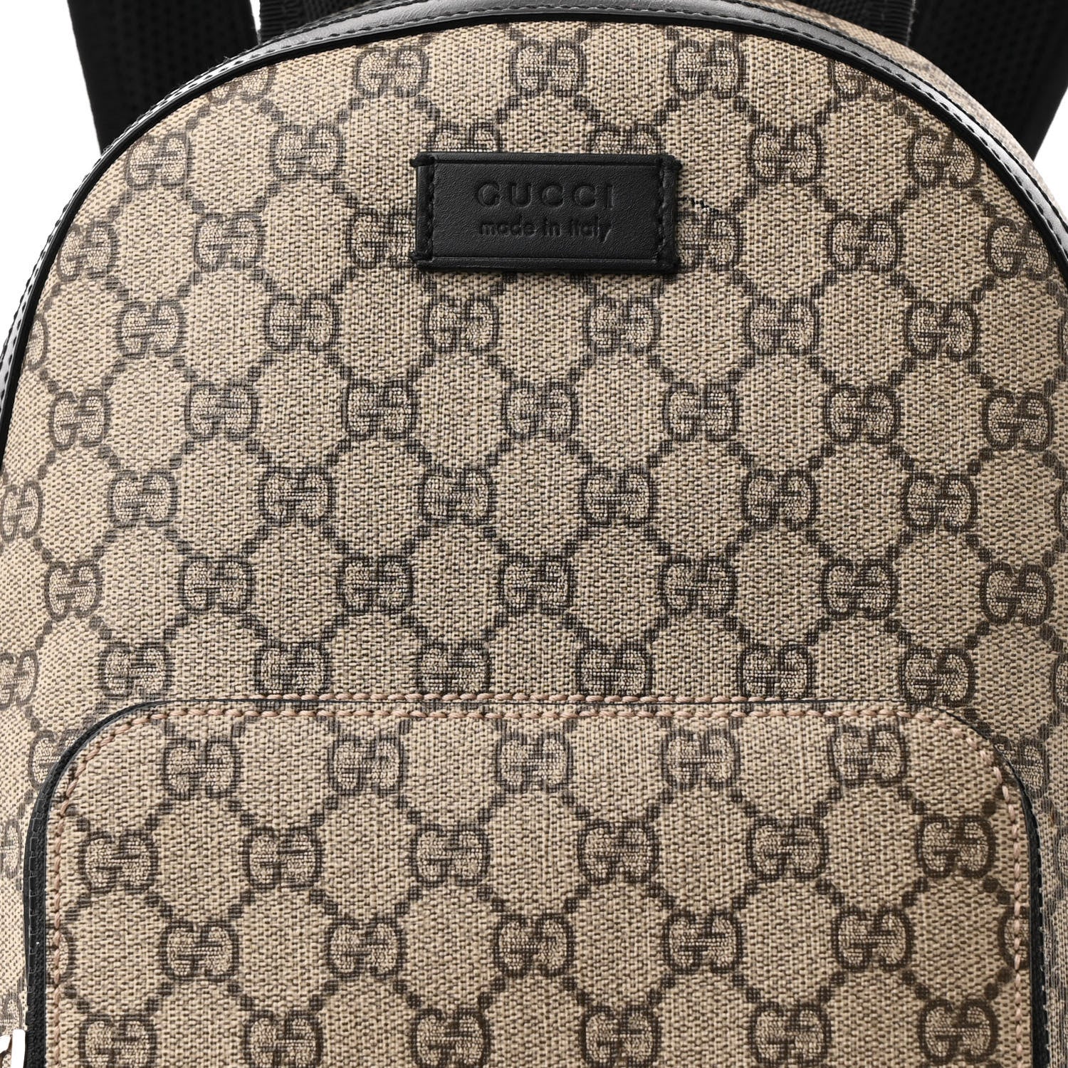 Gucci GG Supreme Monogram Small Eden Day Backpack Black 8 of 10