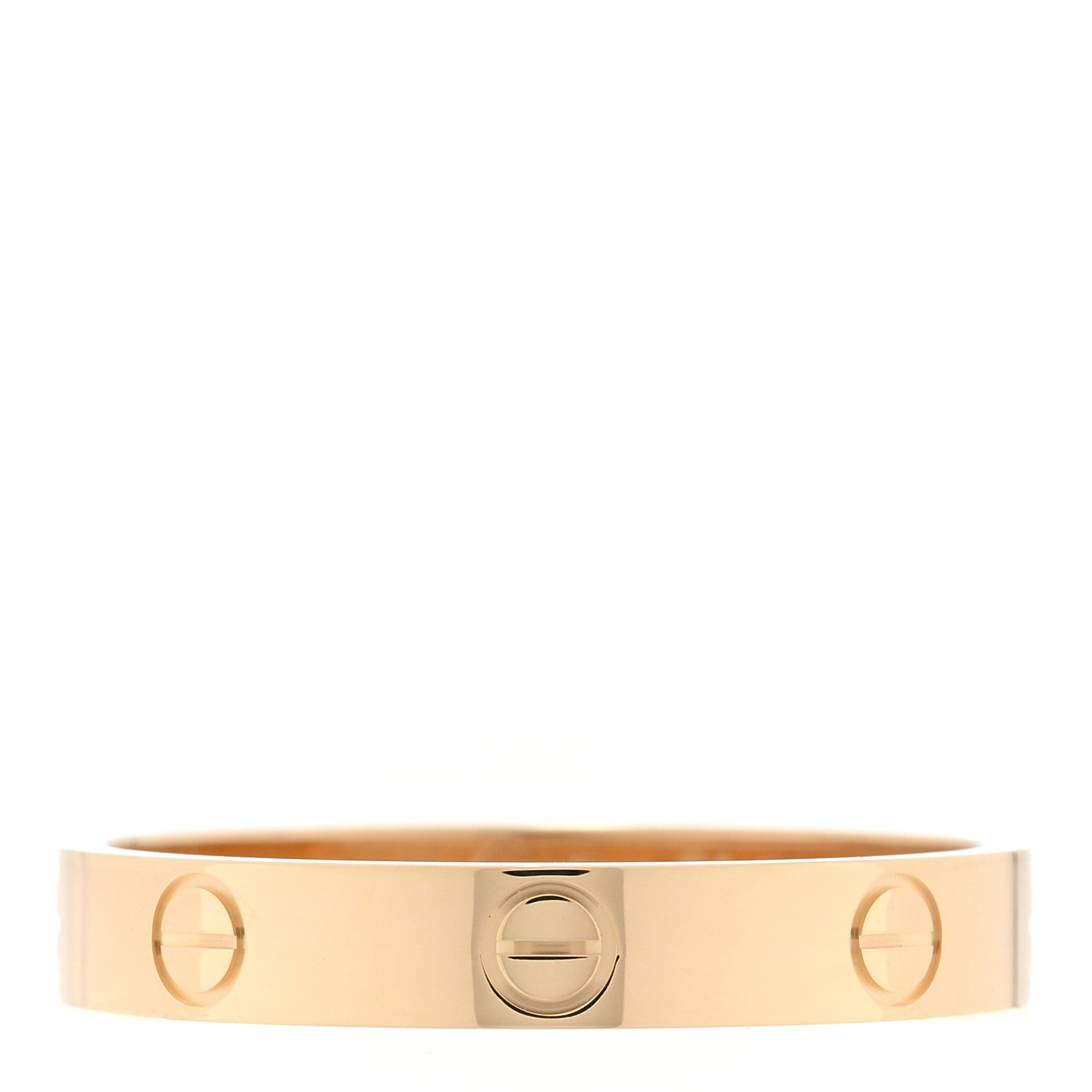 Cartier 18K Yellow Gold 3.5mm LOVE Wedding Band Ring 61 9.5 1 of 5