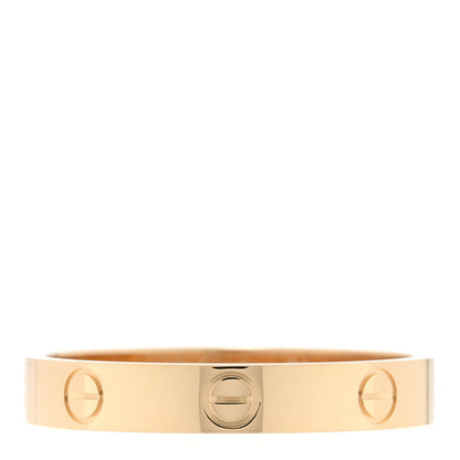 Cartier 18K Yellow Gold 3.5mm LOVE Wedding Band Ring 61 9.5 1 of 5