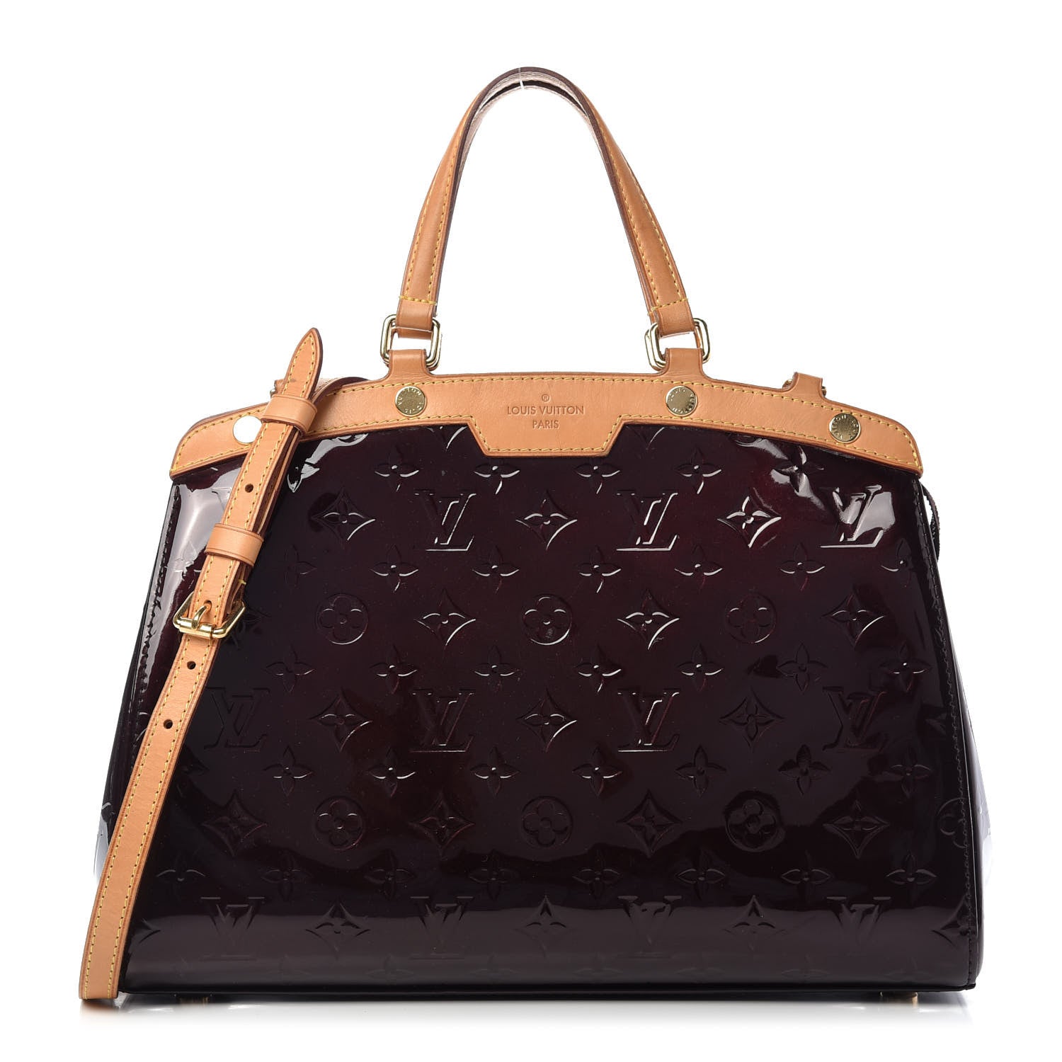 Louis Vuitton Vernis Brea MM Amarante 1 of 10