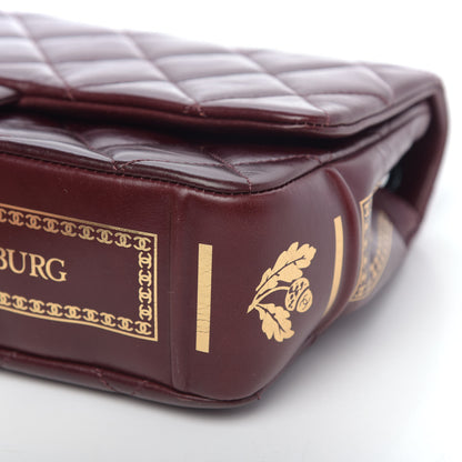 Chanel Hot Stamping Calfskin Tale Of Salzburg Flap Burgundy 10 of 14