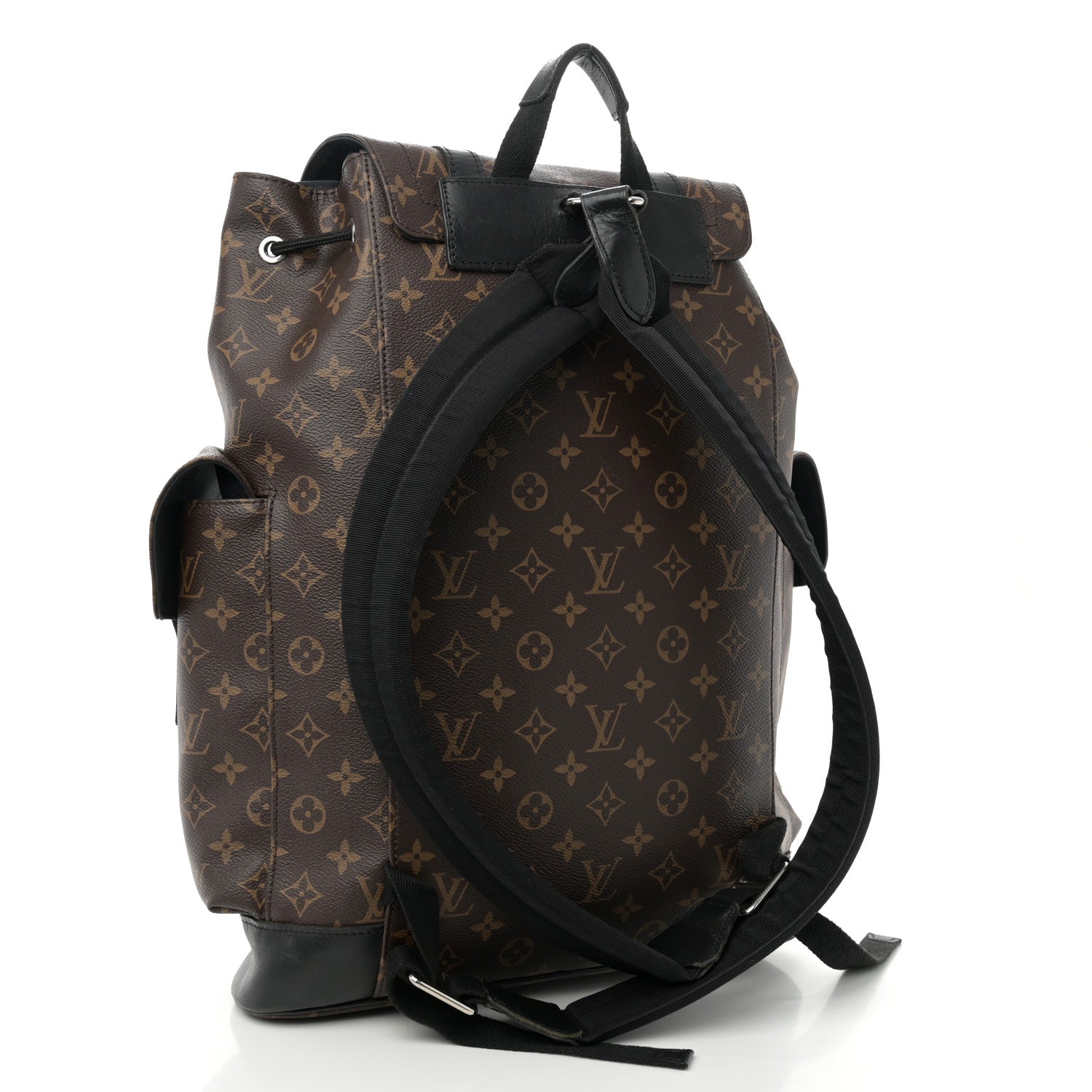 Louis Vuitton Monogram Macassar Christopher PM Backpack 3 of 12