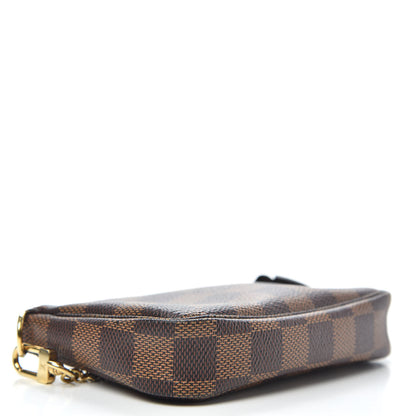 Louis Vuitton Damier Ebene Mini Pochette Accessories 4 of 9
