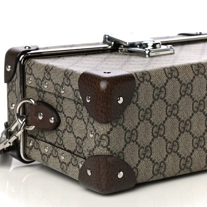 Gucci GG Supreme Monogram Globe-Trotter Beauty Case Brown 9 of 10