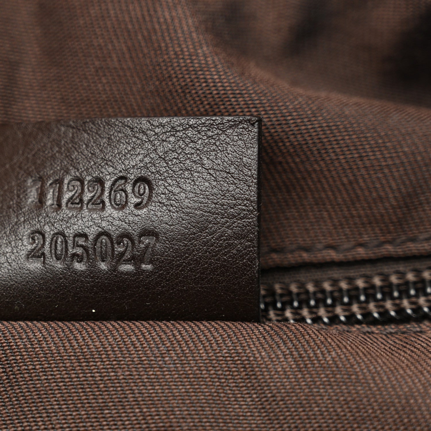 Gucci Nylon Monogram Extra Large Hobo Dark Brown 7 of 13