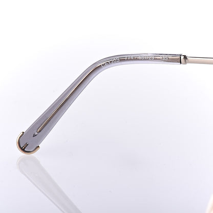 Chloe Oversized Round Carlina Sunglasses CE120S Silver 6 of 7