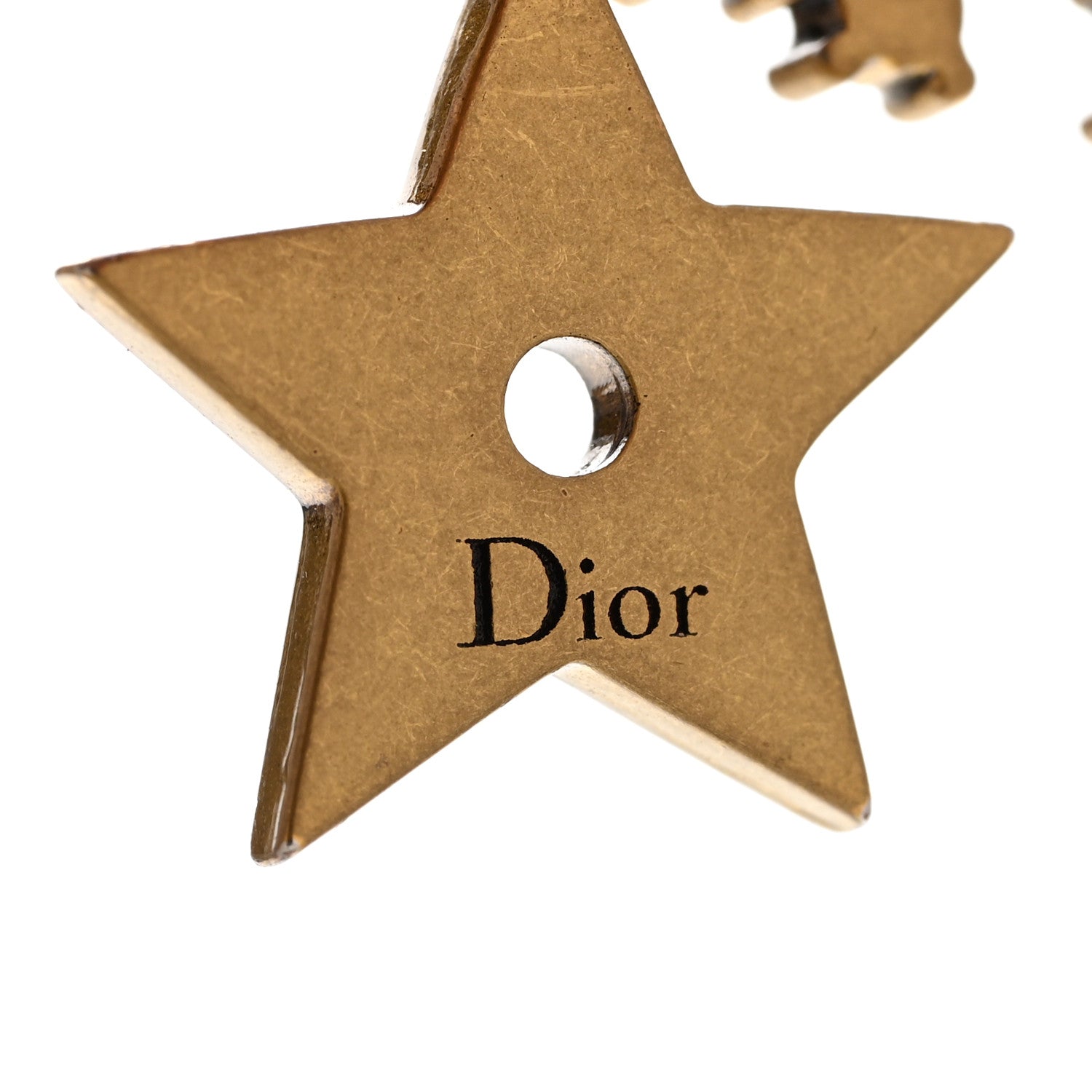Christian Dior Crystal J'Adior Brooch Gold 4 of 4