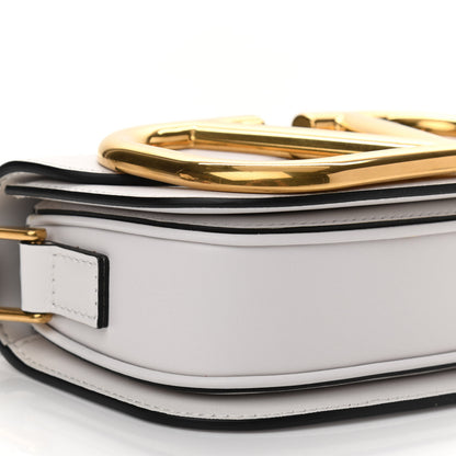 Valentino Garavani Calfskin Small Supervee Crossbody Bag Optic White 7 of 8