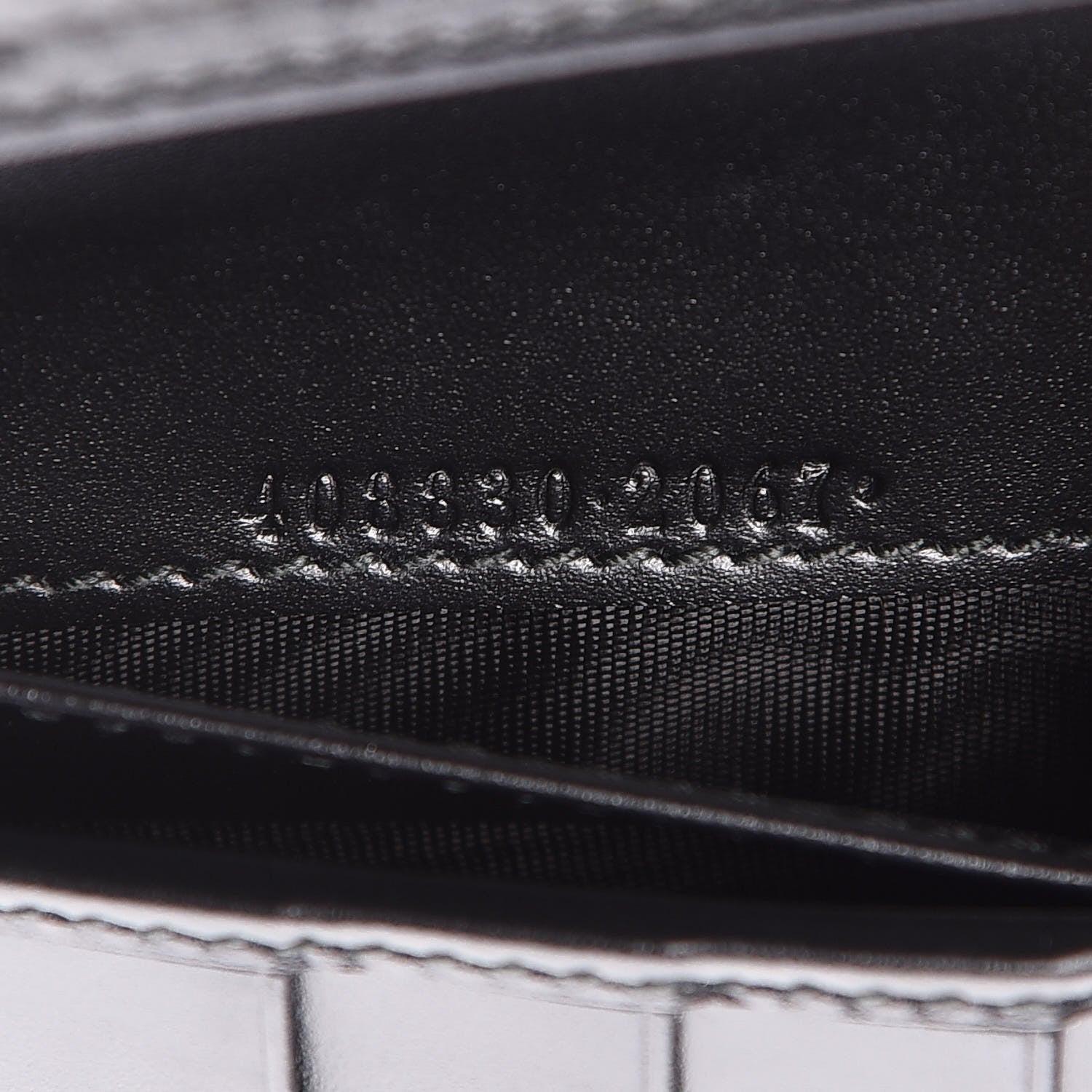Gucci Guccissima Signature Web New Web Continental Wallet Black 7 of 8