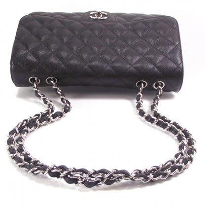Chanel Caviar Jumbo Single Flap Black 5 of 11