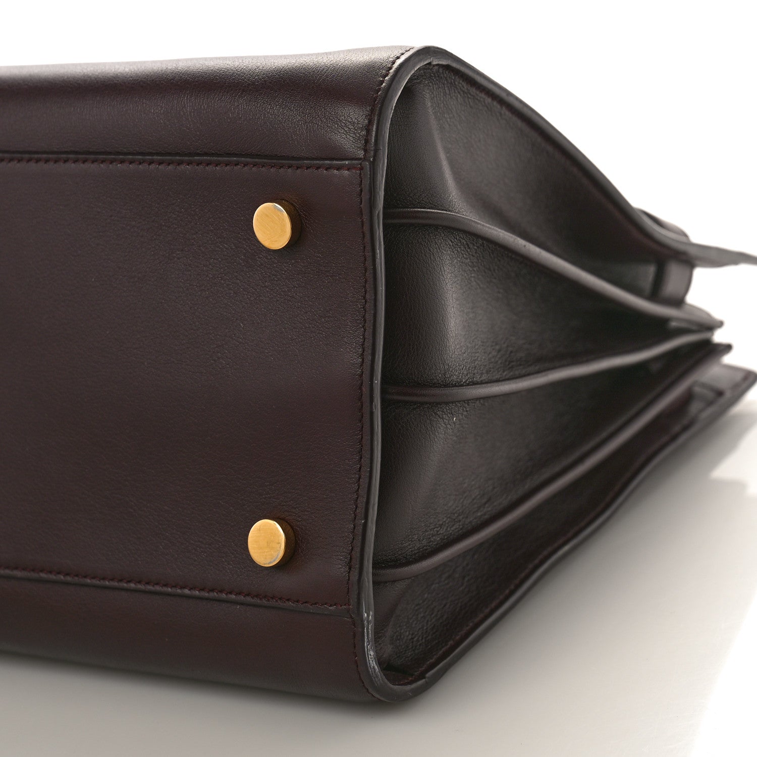 Saint Laurent Calfskin Small Sac De Jour Amarena 8 of 8