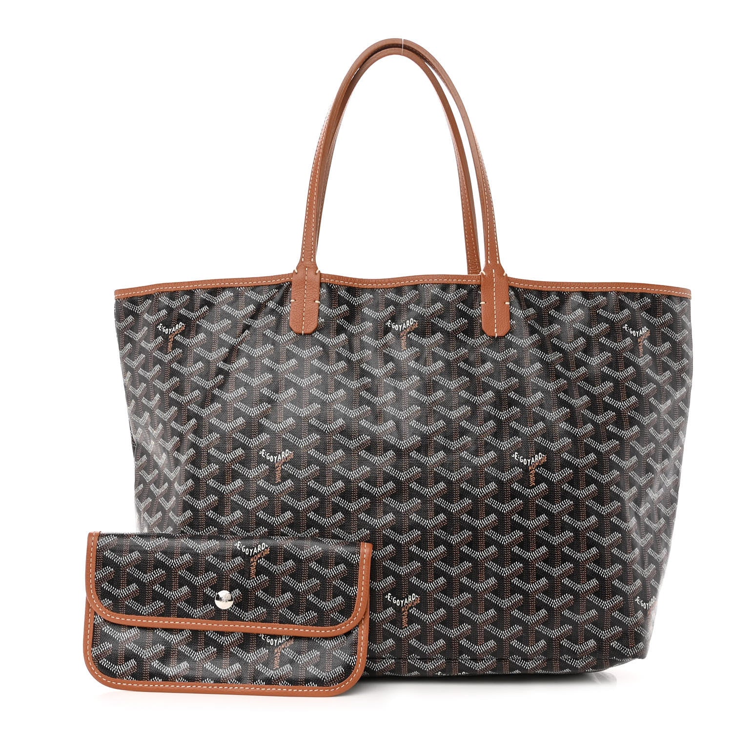 Goyard Goyardine Saint Louis PM Black Gold 1 of 12