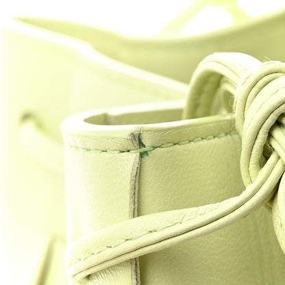 Bottega Veneta Nappa Maxi Intreccio Small Cassette Bucket Bag Lemon Washed 10 of 10