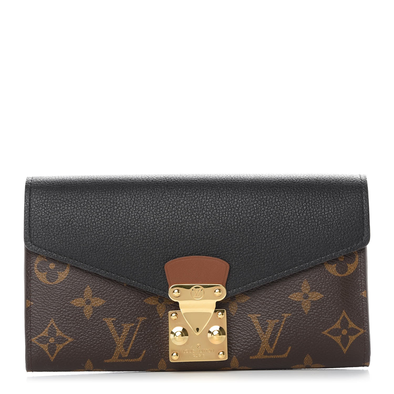 Louis Vuitton Monogram Pallas Wallet Black 1 of 6