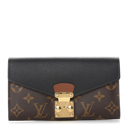 Louis Vuitton Monogram Pallas Wallet Black 1 of 6