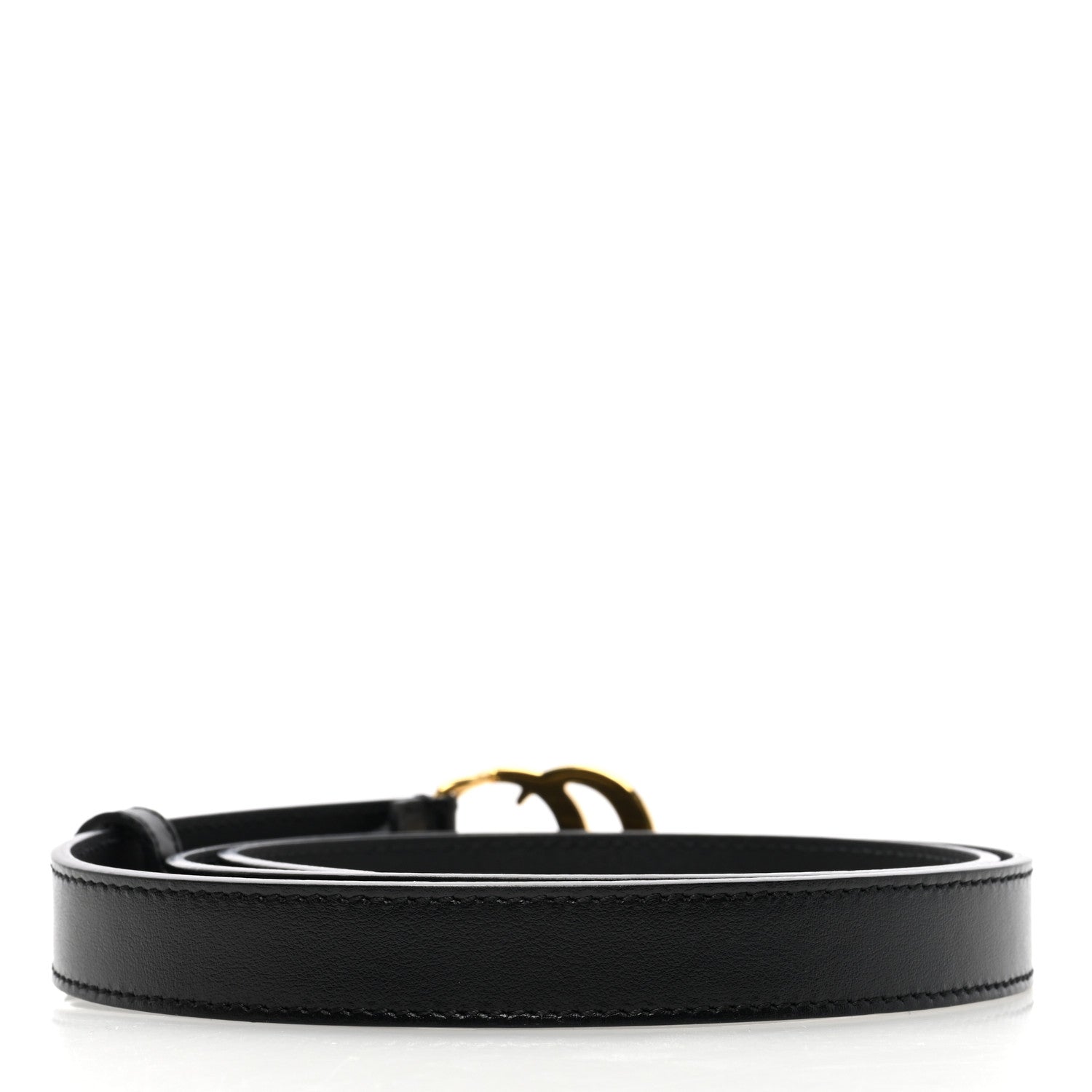 Gucci Calfskin Double G 20mm Belt 90 36 Black 2 of 5
