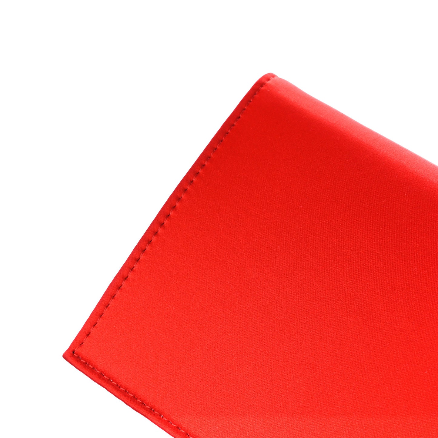 Satin Loubi54 Crossbody Clutch Red