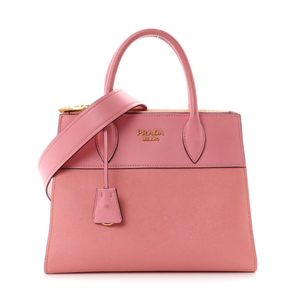 Prada Saffiano City Calfskin Small Paradigme Bag Petalo 1 of 10