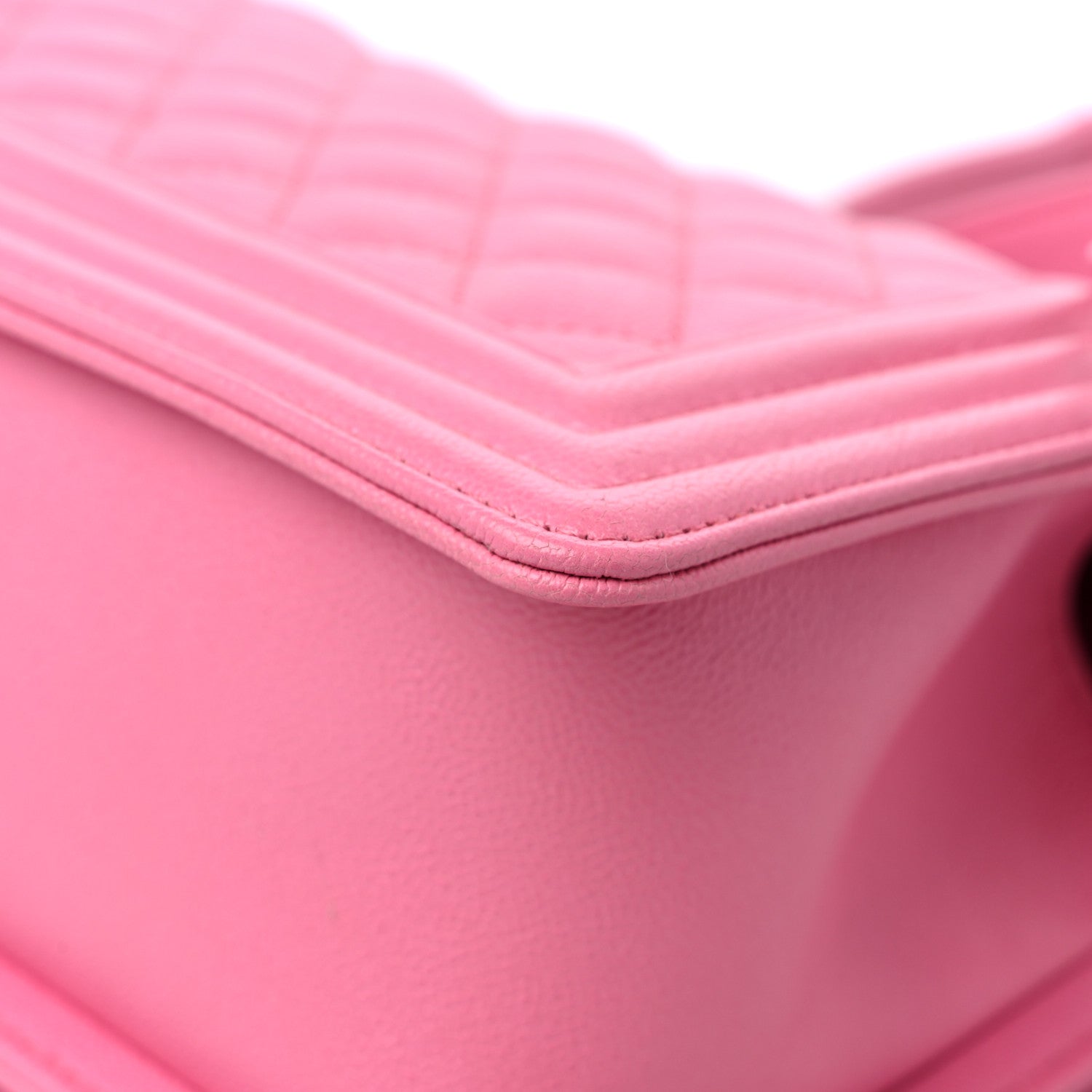 Chanel Caviar Quilted Medium Boy Flap Pink 11 of 11
