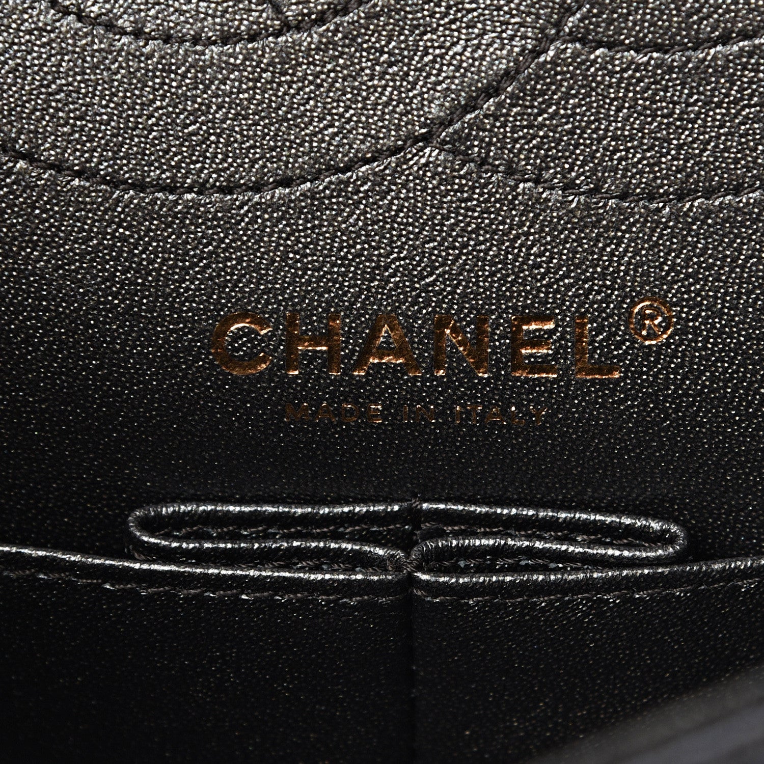 Chanel Glittered Aged Calfskin Quilted 2.55 Reissue 225 Flap Blue 5 of 11