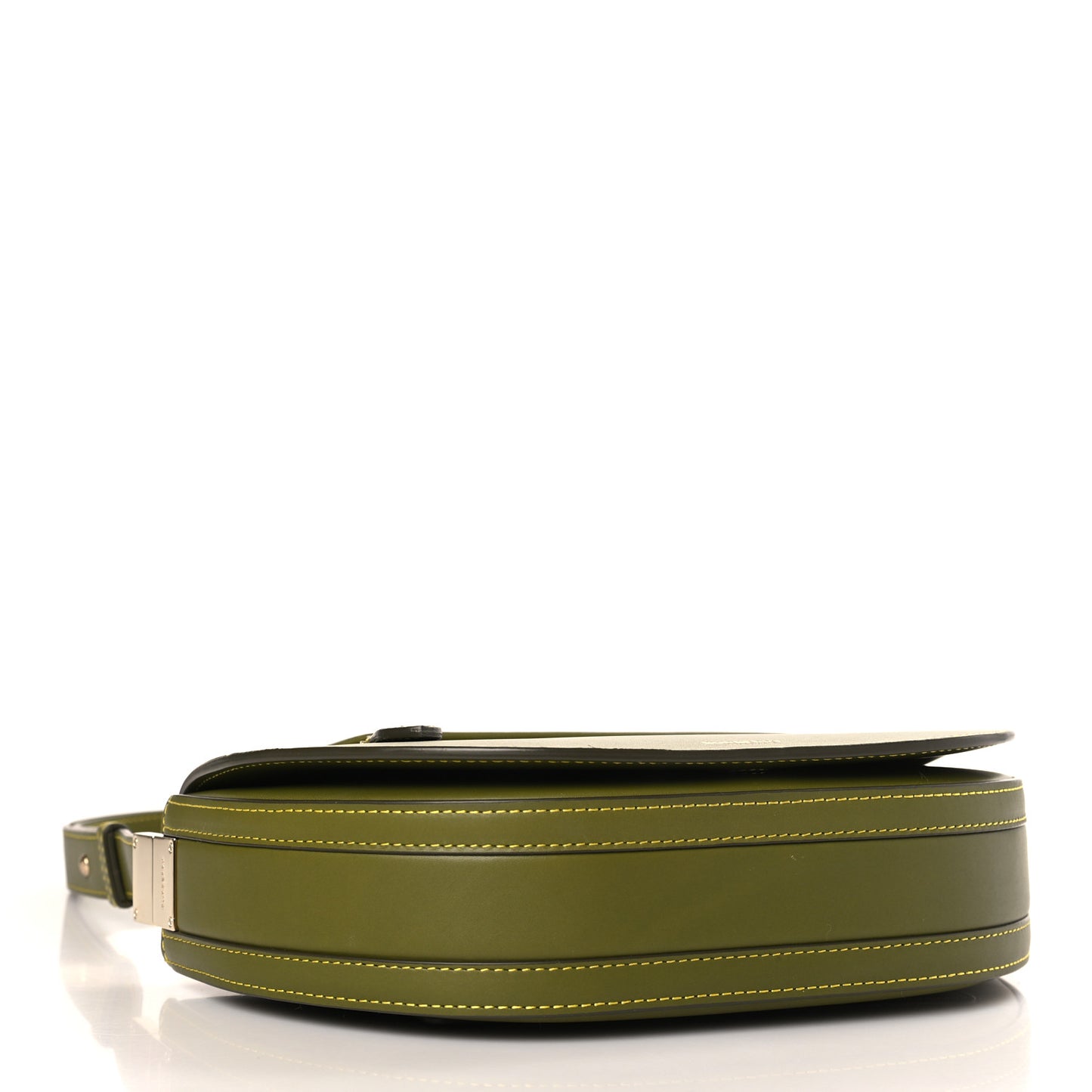 Calfskin Small Olympia Shoulder Bag Dark Fern