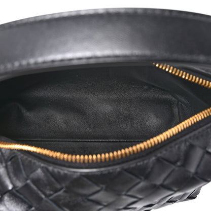 Bottega Veneta Calfskin Nappa Intrecciato Mini Wallace Black 5 of 10