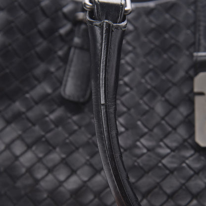 Bottega Veneta Nappa Intrecciato Medium Roma Tote Black 16 of 18