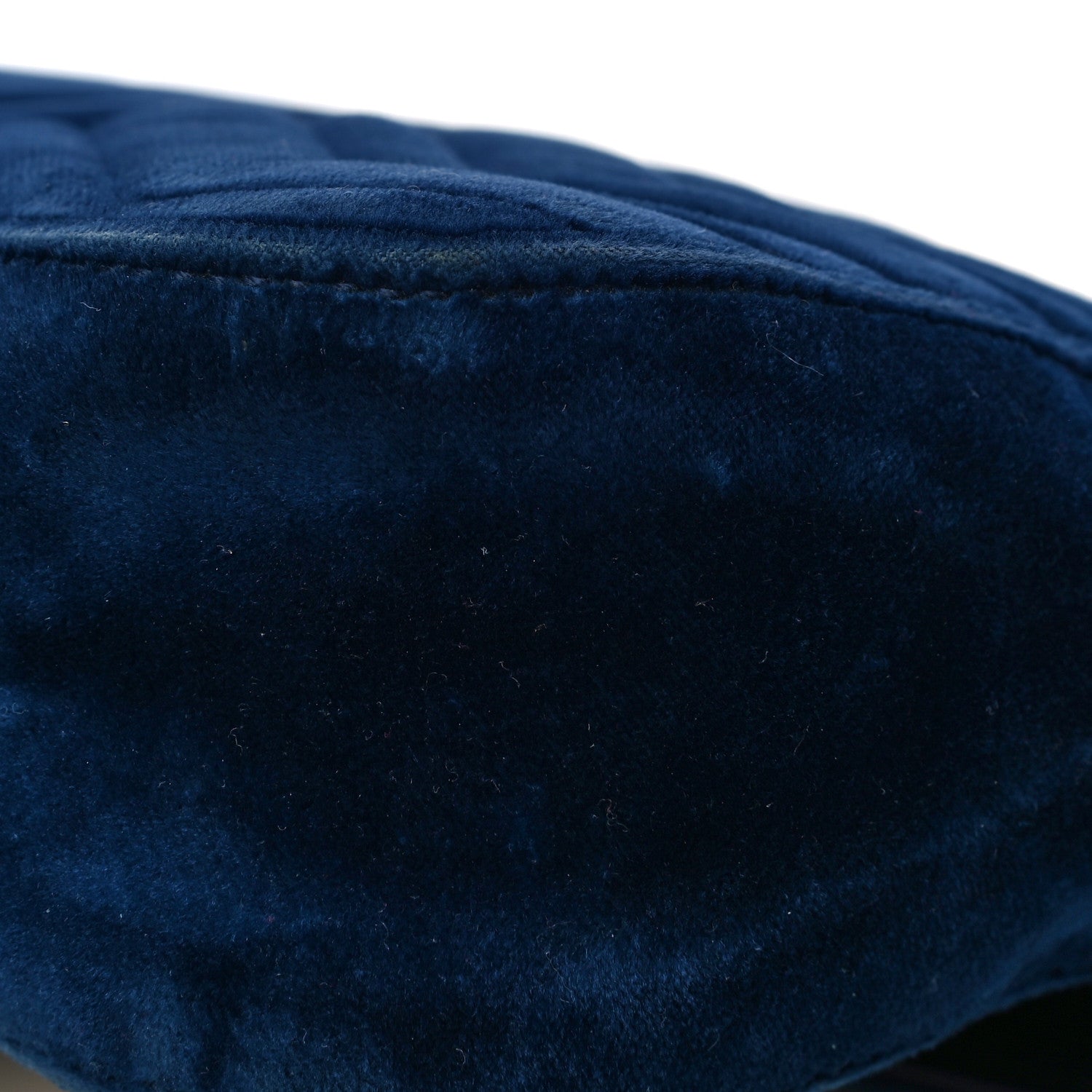Gucci Velvet Matelasse Medium GG Marmont Shoulder Bag Cobalt Blue 21 of 24