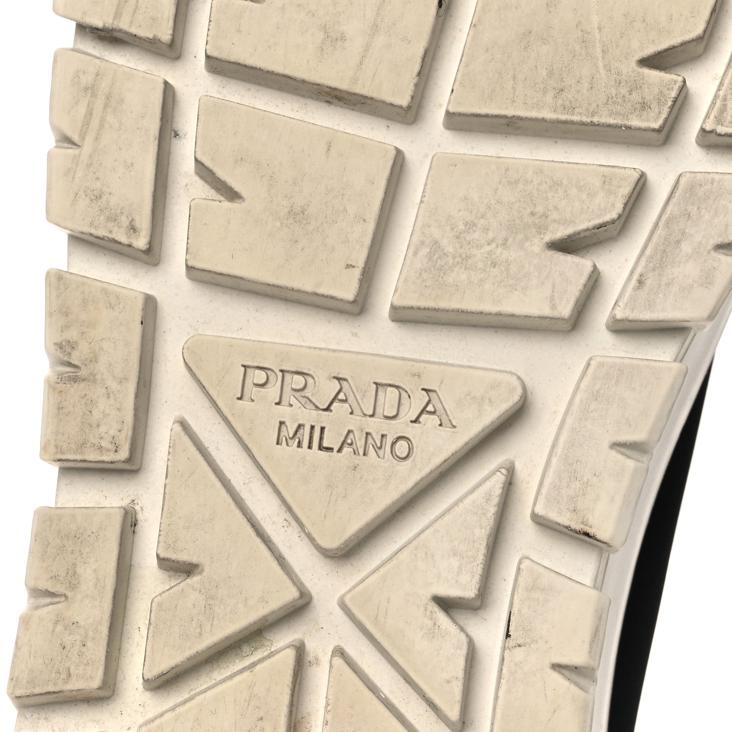 Prada Re-Nylon Gabardine Triangle Logo Double Wheel 50mm Sneakers 41.5 Black 8 of 12