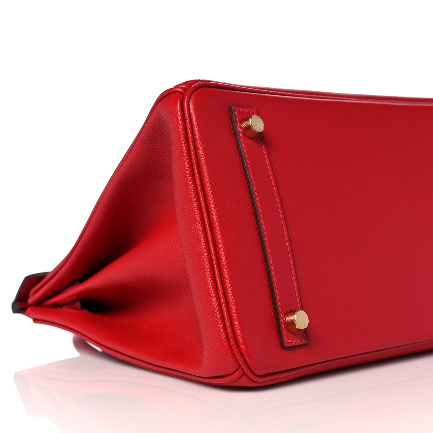Epsom Birkin 30 Rouge Casaque