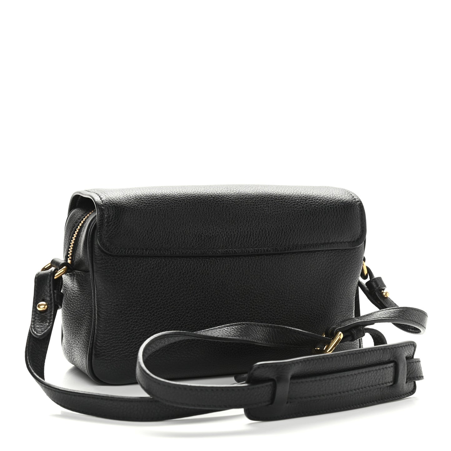 Vitello Phenix Crossbody Bag Black