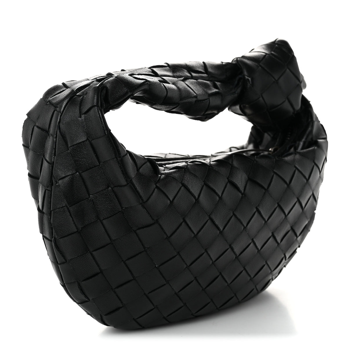 Nappa Intrecciato Mini Jodie Black