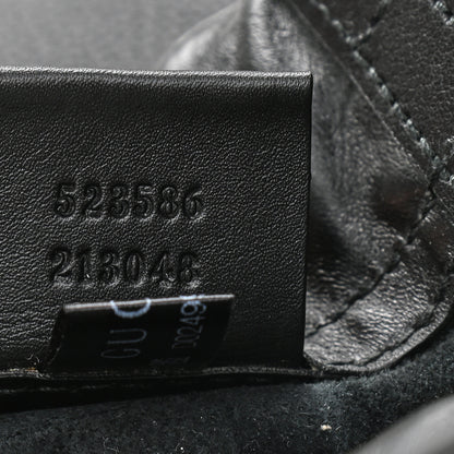 Gucci Calfskin Logo Drawstring Backpack Black 8 of 10