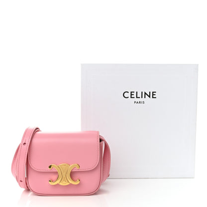 Celine Shiny Calfskin Mini Claude Rose 11 of 11