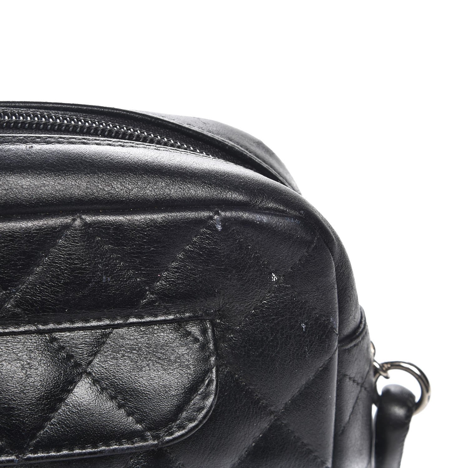 Chanel Calfskin Quilted Cambon Camera Case Black 8 of 11