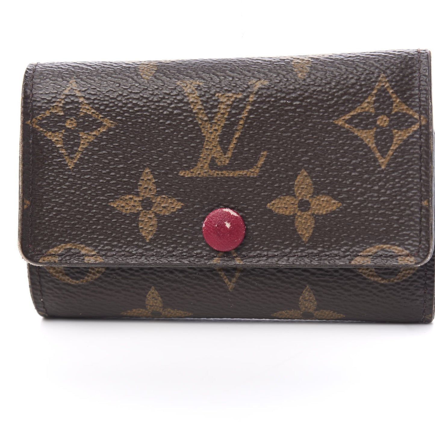 Monogram 6 Key Multicles Holder Fuchsia