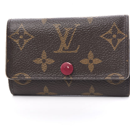 Louis Vuitton Monogram 6 Key Multicles Holder Fuchsia 6 of 7