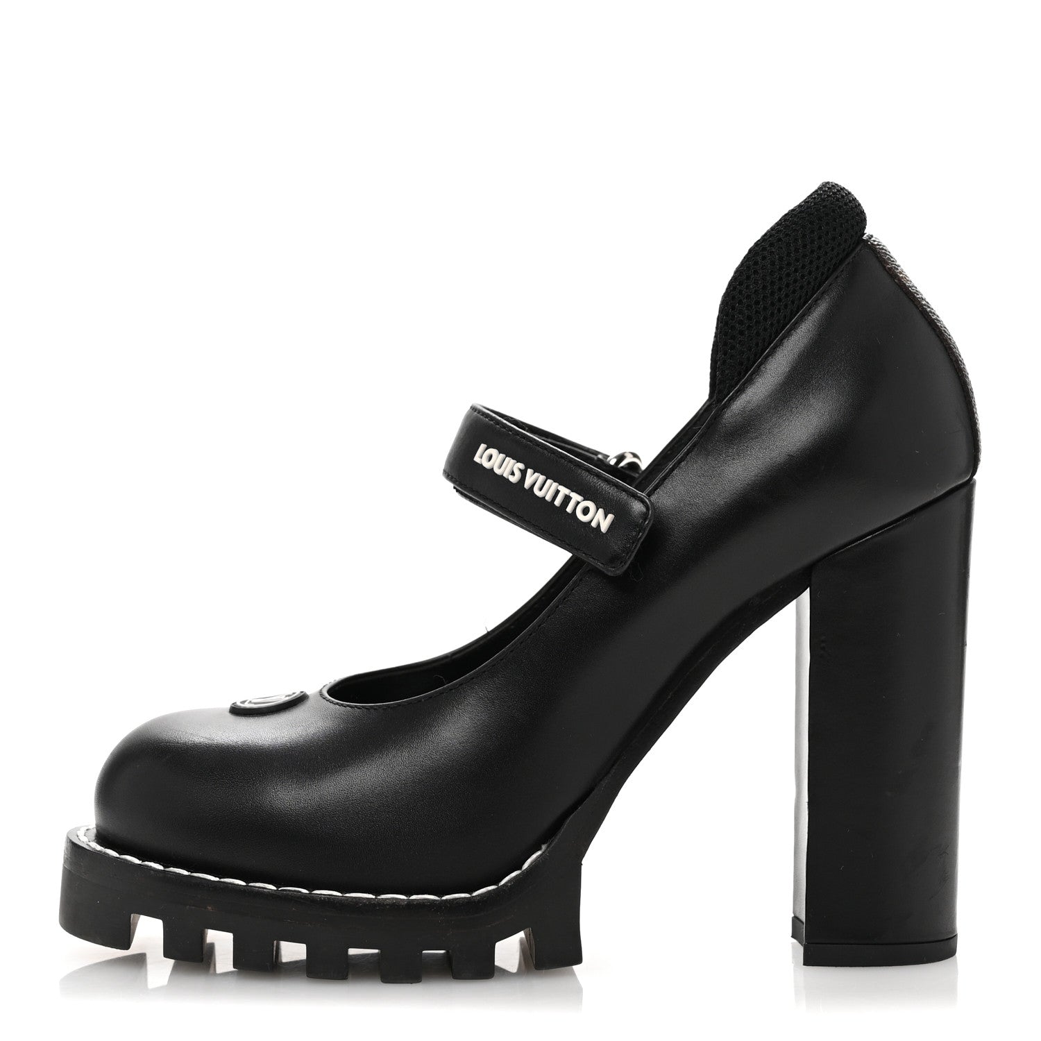 Louis Vuitton Calfskin Star Trail Ankle Pumps 37 Black 1 of 10