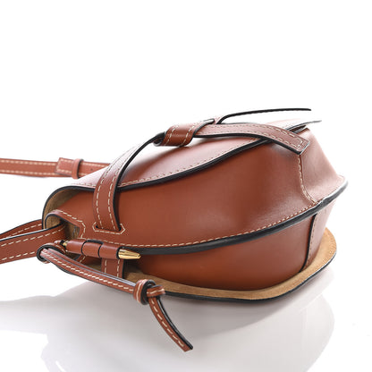 Loewe Calfskin Small Gate Crossbody Bag Rust 3 of 10
