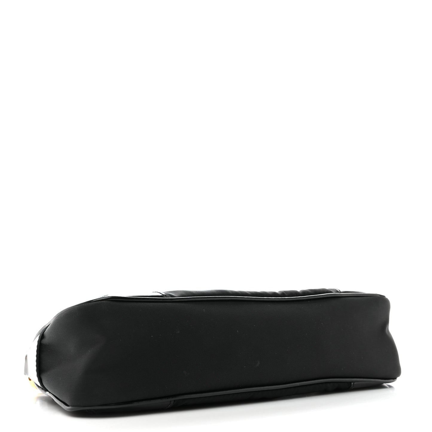 Re-Nylon Spazzolato Re-Edition 2002 Shoulder Bag Black