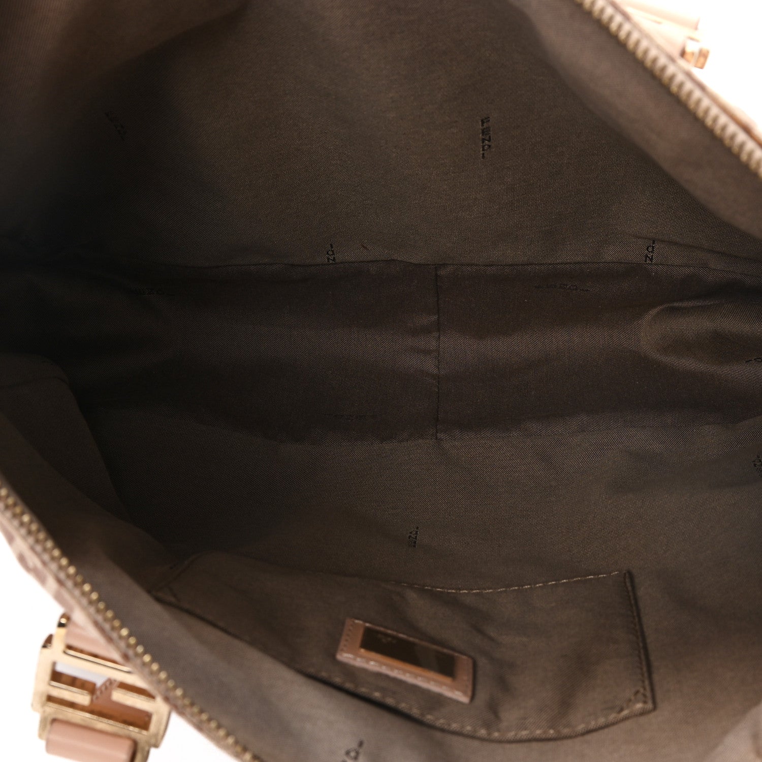 Fendi Zucchino Shopper Tote Pink 5 of 10