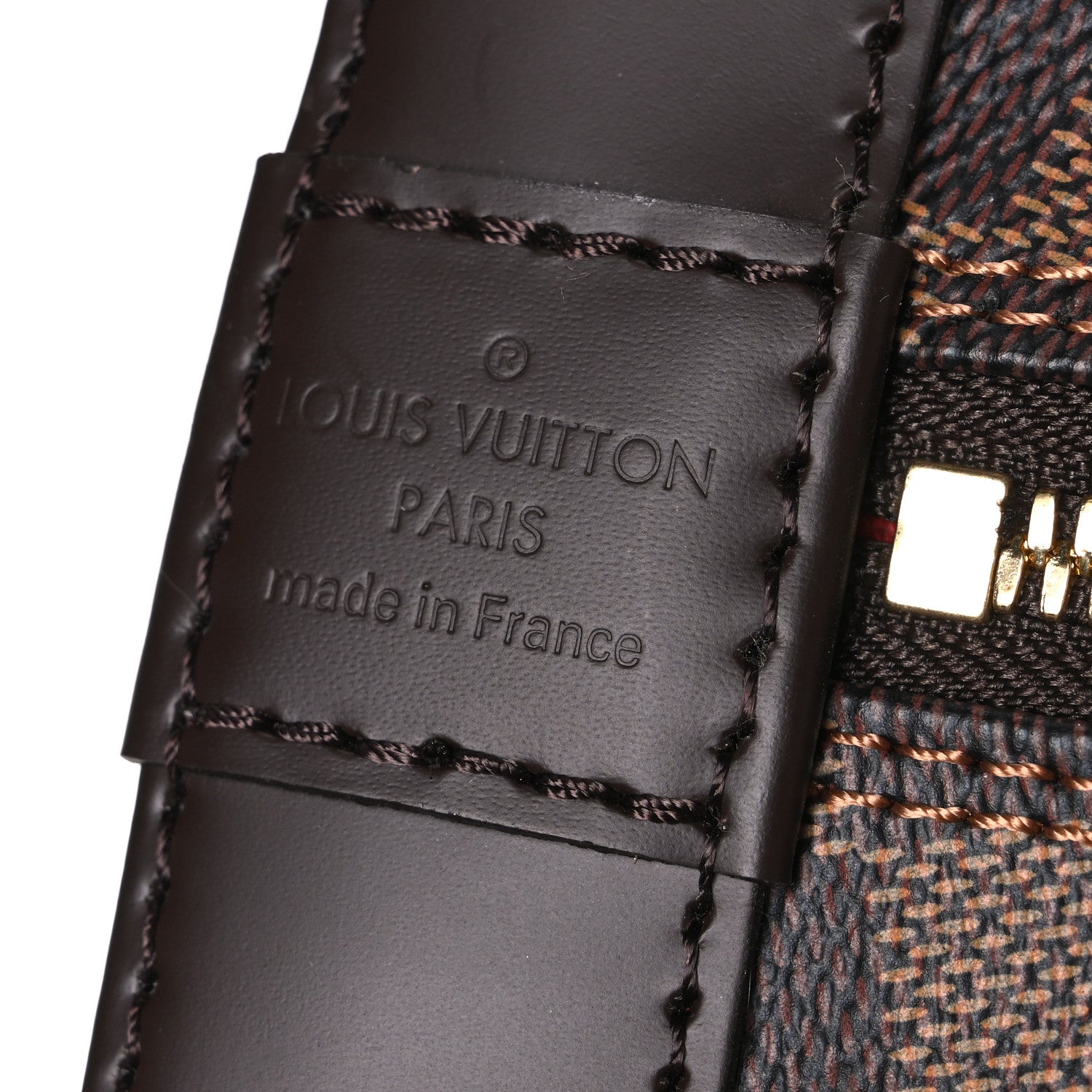 Louis Vuitton Damier Ebene Alma PM 6 of 10