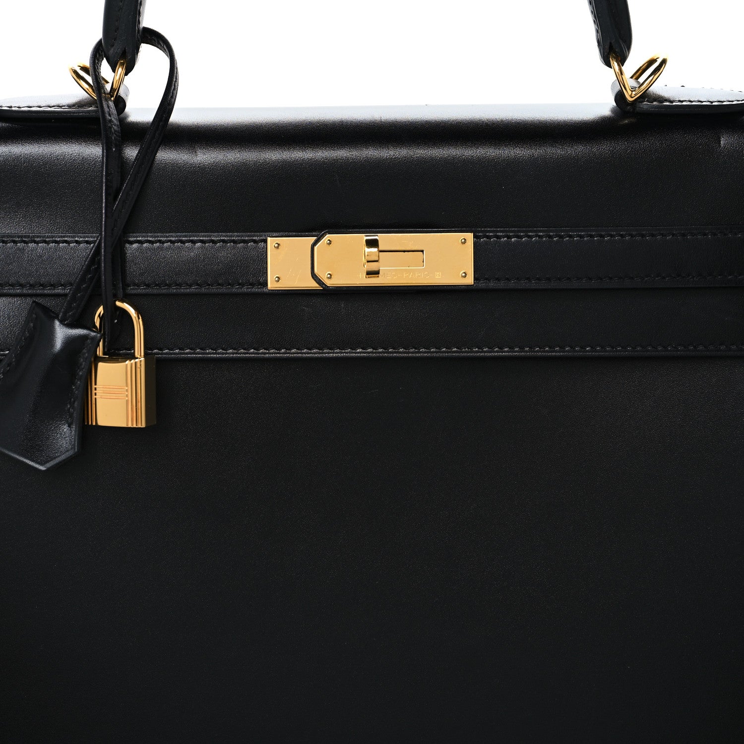 Hermes Box Kelly Sellier 35 Black 8 of 17