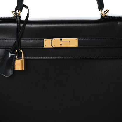 Hermes Box Kelly Sellier 35 Black 8 of 17